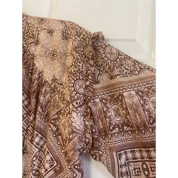 Free People Little Runaway Blouse size small - Picture 9 of 12